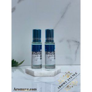 D &G Light Blue Travel Size Rollerball Pack of 2